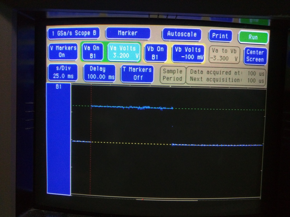 ESP8266 GPIO D7 analog behaviour